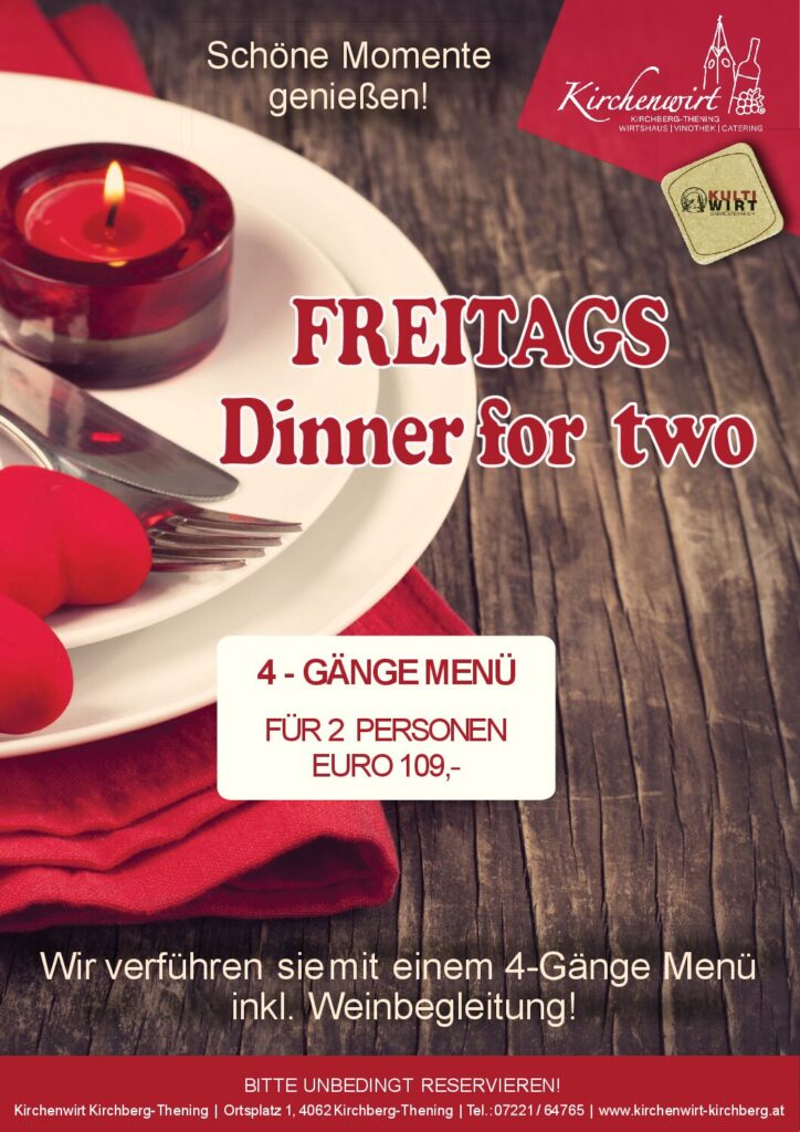 Dinner for 2